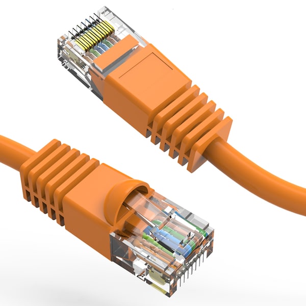 Axiom 30Ft Cat6 550Mhz Patch Cord Molded Boot C6MB-O30-AX - main